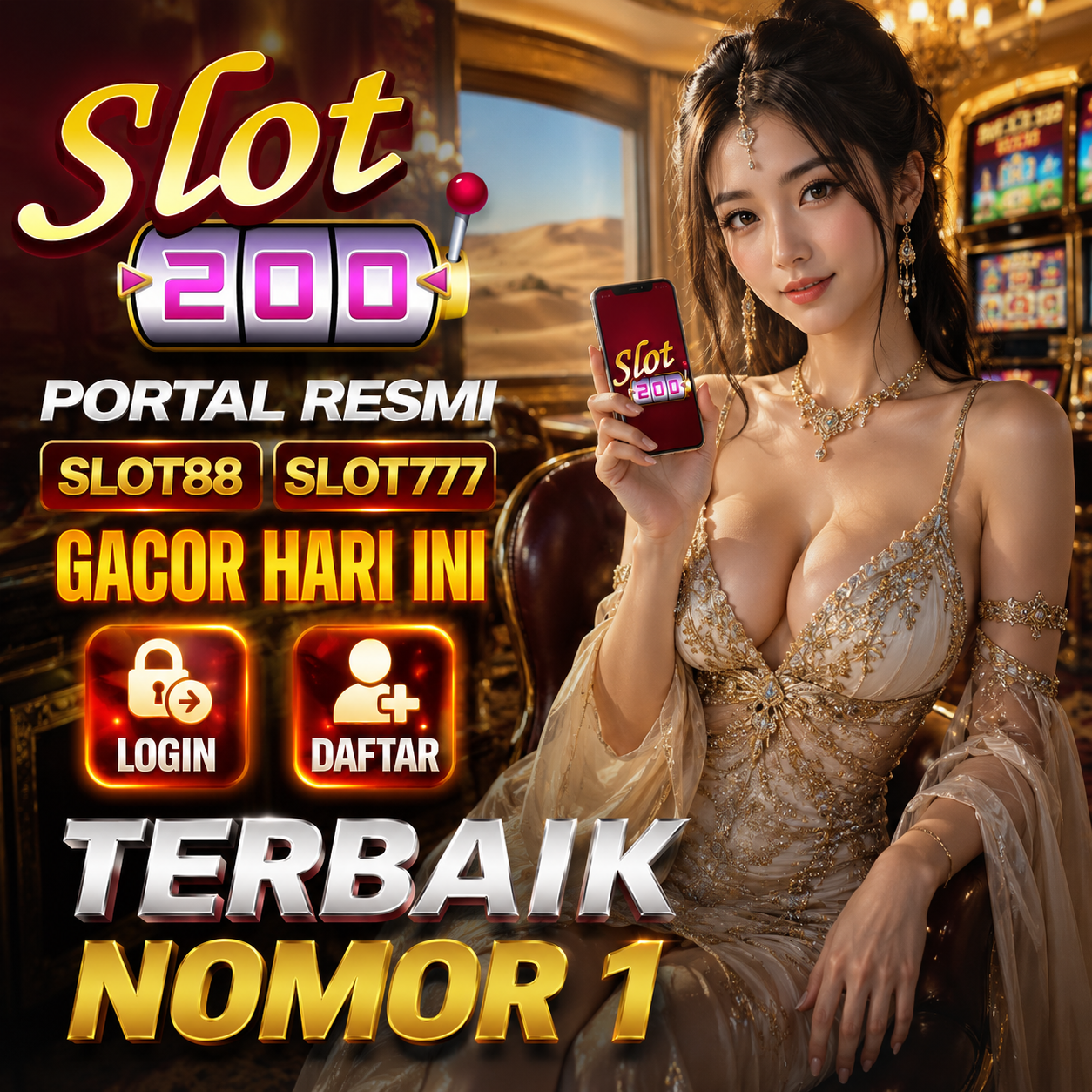 SLOT200 Portal Resmi Slot88 Slot777 Gacor Hari Ini Login Daftar Terbaik Nomor 1